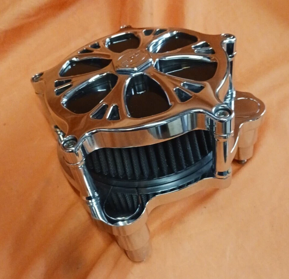 COMPONENTES RC PARA FILTRO DE AIRE HARLEY CROMO AC-BP1 Foto 4 de 4