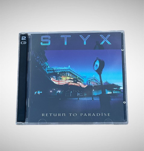 Styx Return to Paradise CD CMC International 1997 OOP HTF 2-Disc Set Clean - Foto 1 di 4