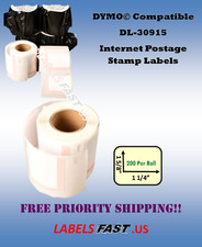Stamp Labels White 30915 Dymo Compatible LabelWriter  450 Twin Turbo BC EL60