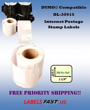 30915 Internet Postage Stamp Labels Multipurpose Address Name Badges White Blank