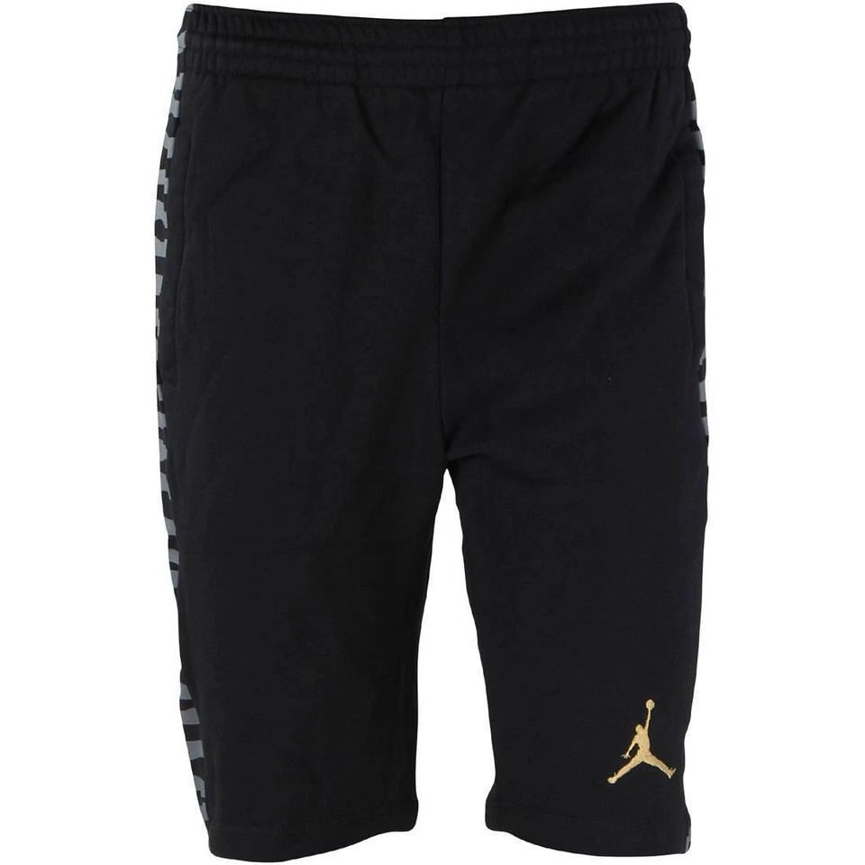 $60.00 820145-016 Jordan Hombres Air Jordan 10 Pantalones Cortos de Vellón (negro/gris oscuro/yo Foto 2 de 3