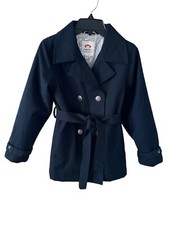 Appaman Black Dress Jacket Size 10 Pea Coat Buttons Boy Girl