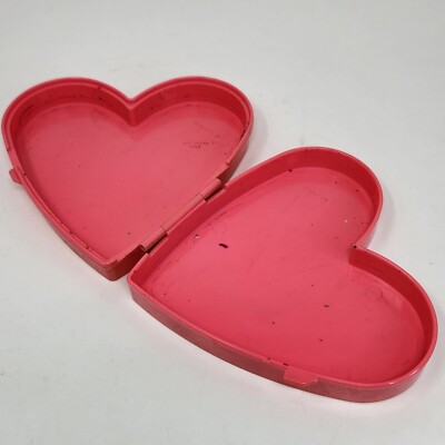 VINTAGE 1982 MATTEL POOCHIE NOTES N STUFF PLASTIC PINK HEART