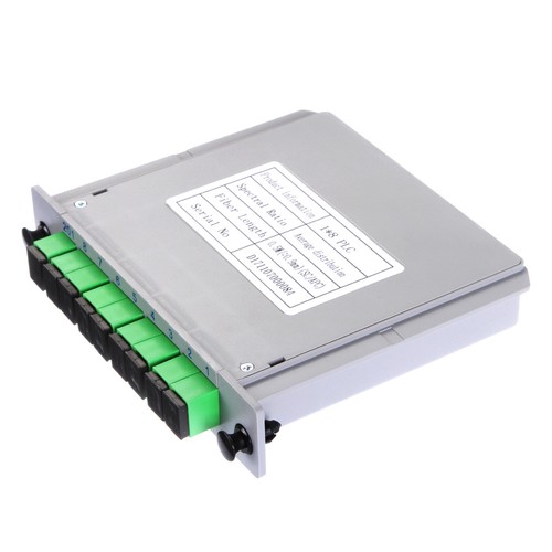 PLC Green 1X8 Blade Optical Carrier-class Fiber Optic Splitter 0.5M SC/APC - Afbeelding 3 van 4