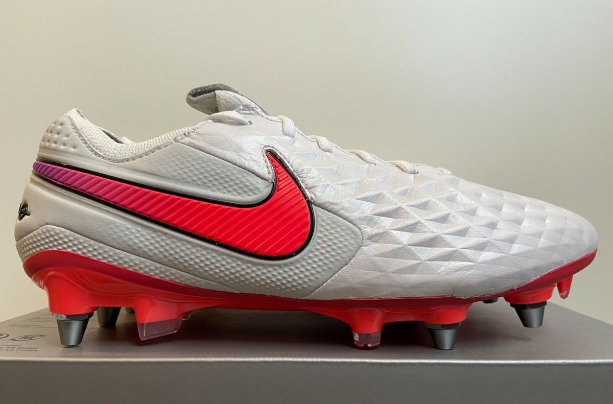 Size 6 - Nike Tiempo Legend 8 Elite SG Pro White Flash Crimson for