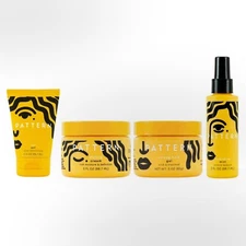 Pattern Travel Size Set Curl Gel & Hold Gel, Styling Cream, Hair Mist, New