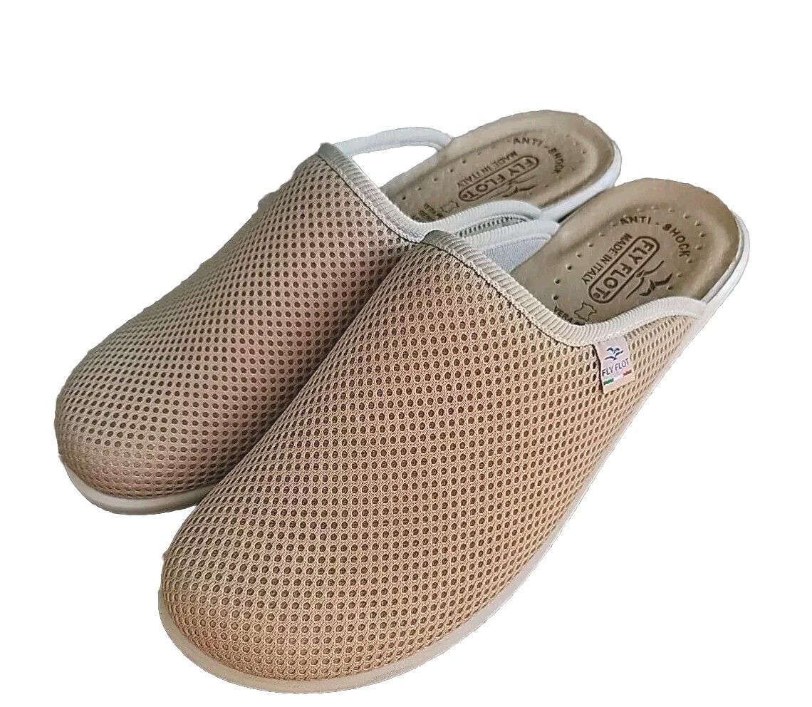 Fly Flot Made in Italy Genuine Leather Tan Mules Size 40 Fly Flot | Shoes | Fly Flot Made In Italy Genuine Leather  main image 3