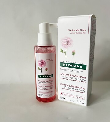 Klorane SOS Serum with Peony 2.1oz Boxed