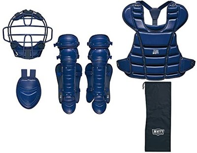 New ZETT Youth Softball Basic 4-Piece Set Navy 2900 Made in Japan