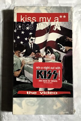 Kiss My Ass: The Video [VHS] by Kiss (VHS, Aug-1994, Polygram) for