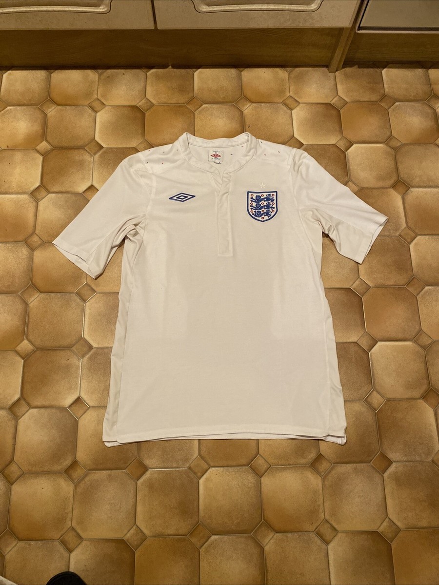 England Football Shirt - White Umbro Official - Size 38*** | eBay UK