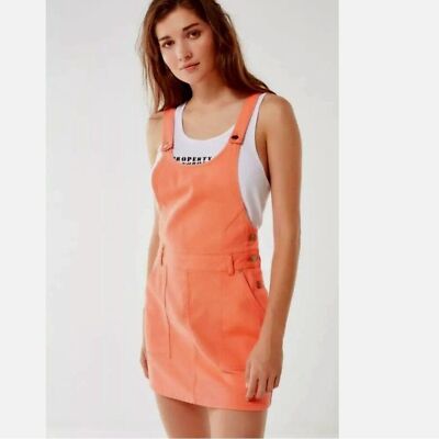 orange overall dress Corduroy Fabric Wear Orange Corduroy Overall Dress CINNAMON CORDUROY OVERALL DRESS Bushel A Peck Reclaimed