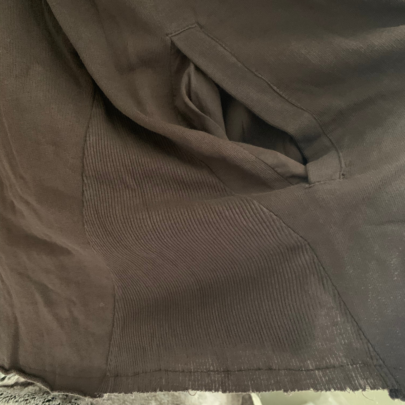 Rick Owens SLAB Dust BROWN Mountain Hoodie Sweatshirt AUTHENTIC RARE US L LARGE image 7