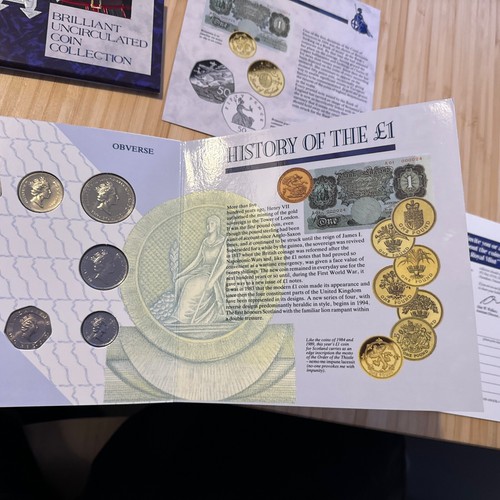 1994 ROYAL MINT UK BRILLIANT UNCIRCULATED COIN COLLECTION - Picture 7 of 7