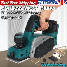 15000RPM 18V Electric Cordless Planer 82mm (Body Only) For Makita Battery LXT