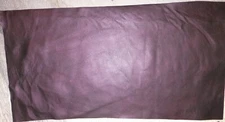 CLEARANCE!!! 12"x23" METALLIC Eggplant Purple Cowhide Leather 0.9mm thick #1955
