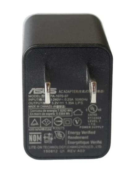 OEM ASUS LITEON AC ADAPTER USB WALL CHARGER PA-1070-07 5.2V 1.35A - Image 3 of 3