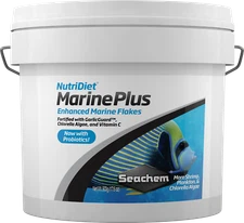 SEACHEM NutriDiet MarinePlus Enhanced Flakes Probiotics Formula 500 GM (1.1 LB) 