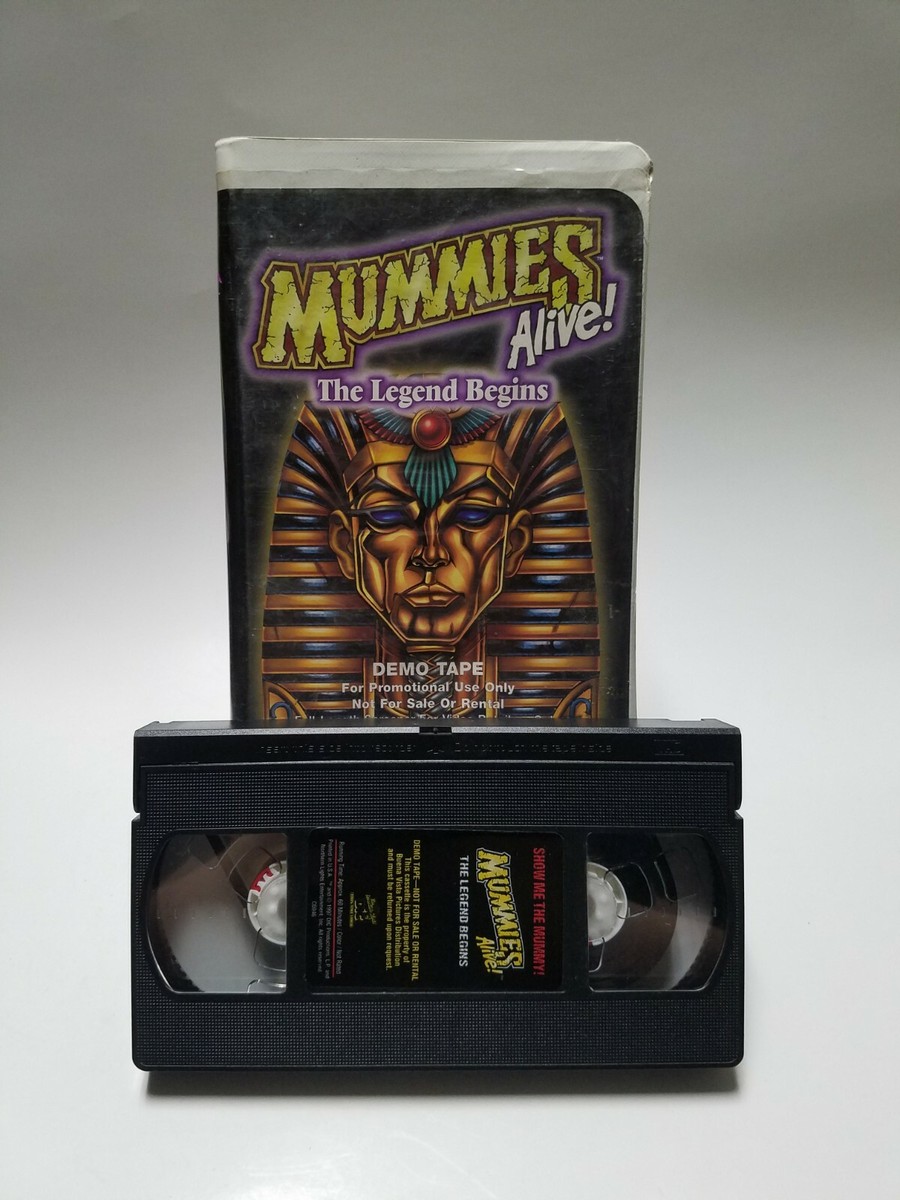 MUMMIES ALIVE!: THE LEGEND BEGINS Full Length Movie VHS Rare