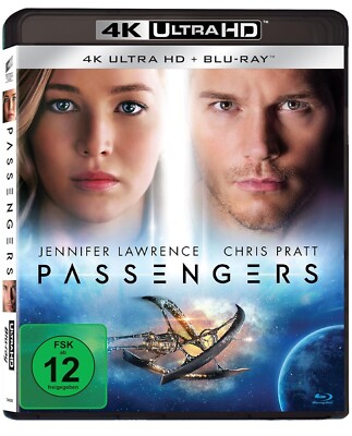 Passengers (2016)[4K Ultra HD Blu-ray & Blu-ray/Neu/OVP] Jennifer Lawrence