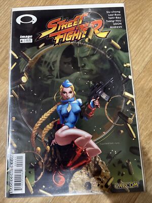 STREET FIGHTER 4 B IMAGE VARIANT COMIC CAPCOM SIU-CHONG LEE 2003 NM