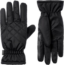 isotoner Womens Sleekheat Glove W/QuiltingGloves, Black, S/M, 52