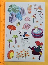Disney Princess Frozen Sticker Sheet.