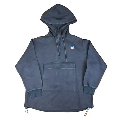 C&M Camilla and Marc Aurora Longline Hoodie Womens 6 Black Kangaroo Pocket
