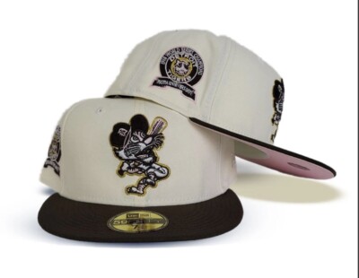 Coked Out Tiger Fitted Off White Burgundy 7 3/4