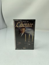 Liberace The Best of Liberace Piano Audio Cassette Tape Case Pianist