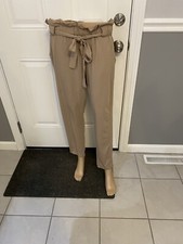 Women’s Beige fashion nova pants size Large