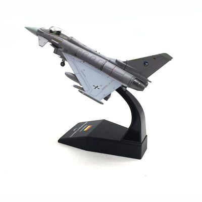 1:100 Eurofighter Typhoon Fighter Metal Diecast Plane Model,German Air Force