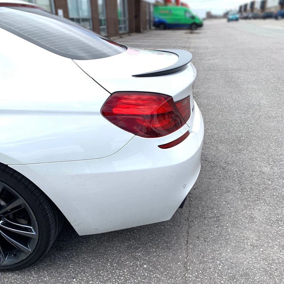 Спойлер крыло закраина багажника из настоящего углерода для BMW F06 F13 640i 650i M6 12-19 - Изображение 3 из 4