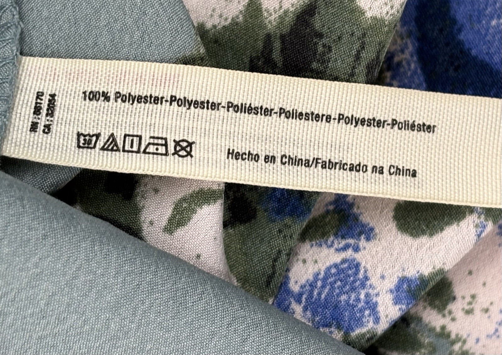 Free People Intimately Cascades Mini Slip Dress Size Small Blue Floral Chiffon