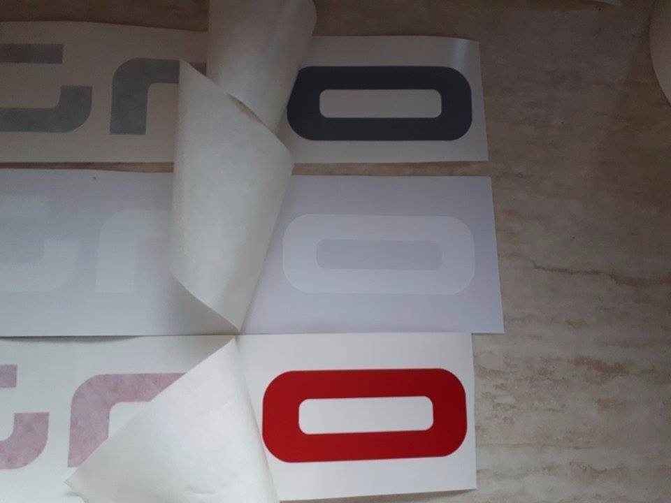 Sticker Quattro for Audi sticker decal RS S line S3 S4 S5 S6 S7 S8 TT