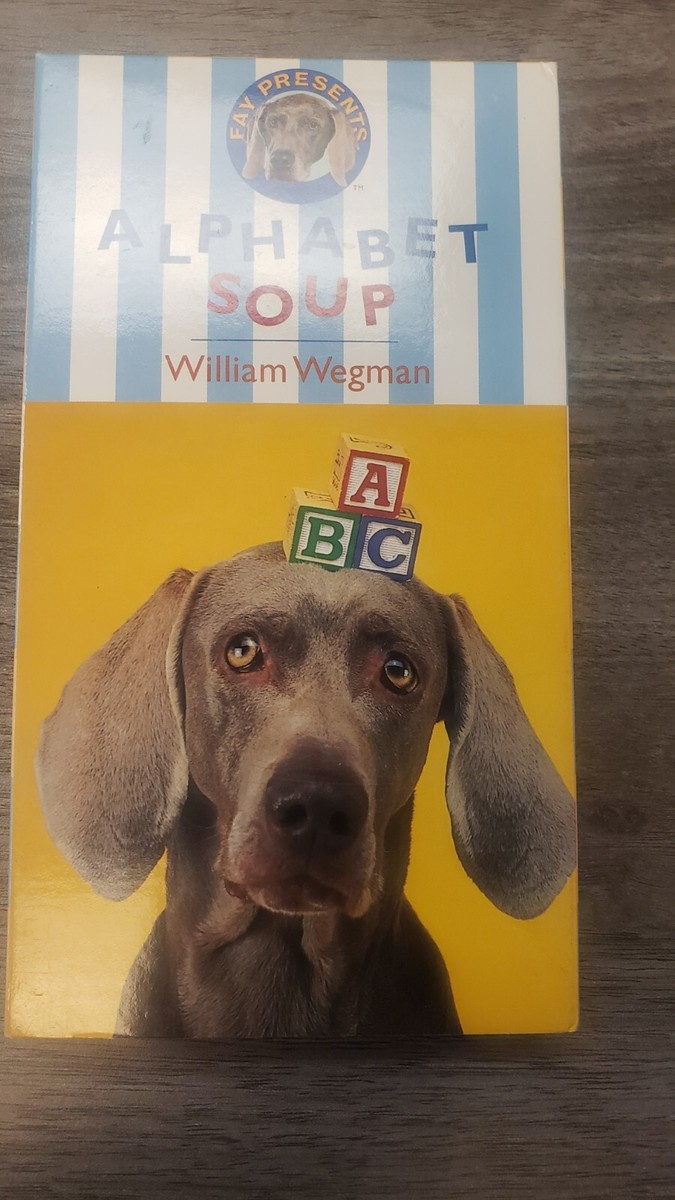 Alphabet Soup William Wegman (VHS, 1995 KidVision), Kids ABCs