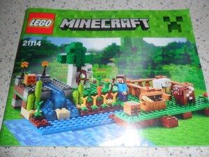 instrucciones de lego minecraft