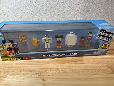 Disney Crossy Road SERIES 1 MINI FIGURE 7 PACK (2 exclusive figurines)