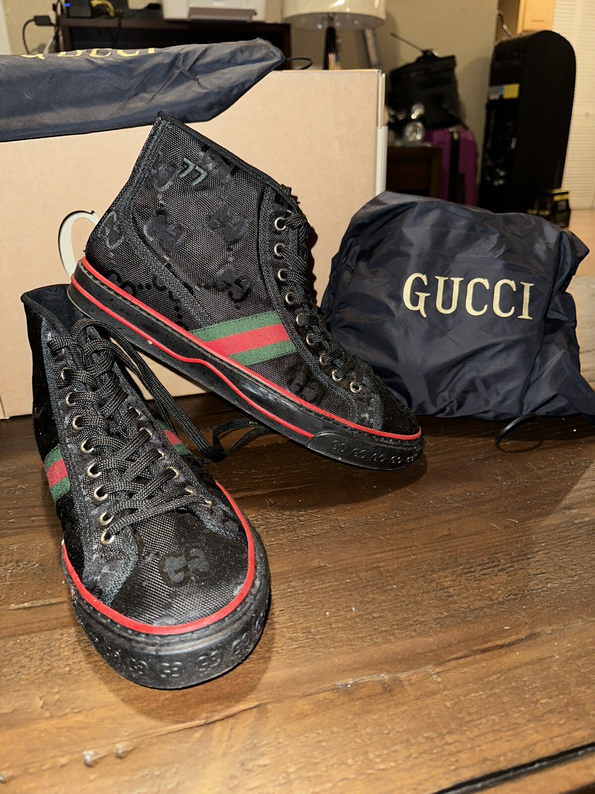 gucci off the grid high top sneaker