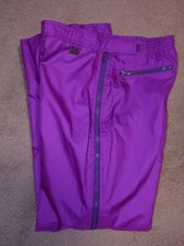 VTG Women's SKI PANTS SNOW PANTS 10 Purple WHITE STAG