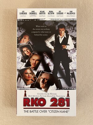 Vhs Hbo Citizen Kane RKO 281 The Battle Over Citizen Kane VHS 2000