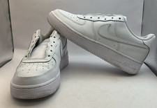 Nike Air Force 1 LE GS Kids Shoes White Leather Sneakers FV5951-111 Youth 5.5Y