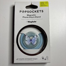 PopSockets Phone Grip MagSafe with Expanding Kickstand Magnetic Whisper Moth