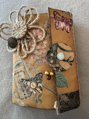 Junk Journal Album Tagebuch Scrapbook Handarbeit Vintage Unikat Notitzbuch