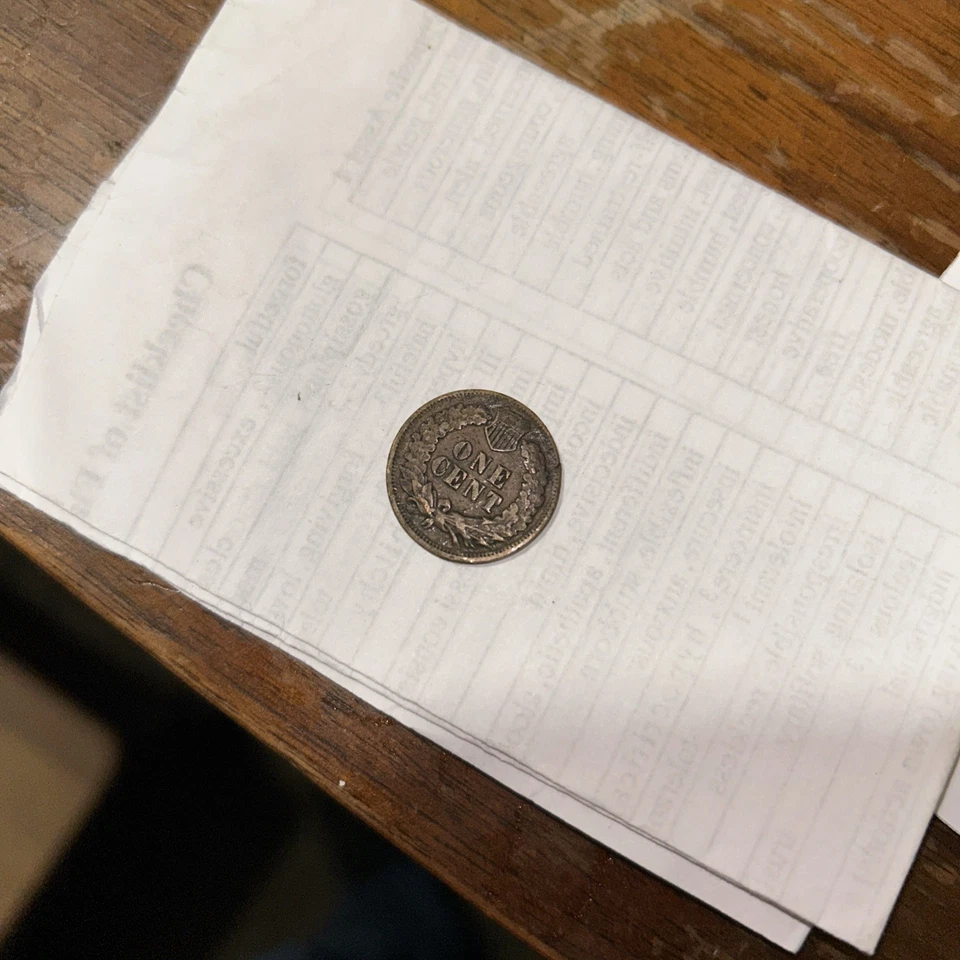 1901 Indian Head Penny Broad Strike, Clipe, Arco Ausente, Flechas, Erro Perfeito, Mais - Imagem 2 de 4