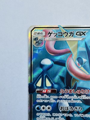 EX/NM Pokemon Cards Greninja-GX Super Rare (SR) 095/094 Japanese