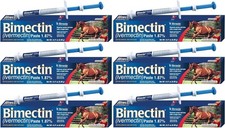                  6 pack Paste Horse Dewormer apple flavor 6 doses 