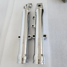 HARLEY DAVIDSON DYNA FXST SOFTAIL CHROME FORK LOWER LEGS/SLIDERS 2000-2006 OEM