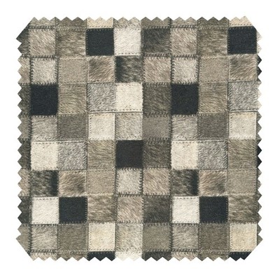 novely  PASSAU ANIMAL Kuschelweicher Möbelstoff in Patchwork Lederoptik | Meterw