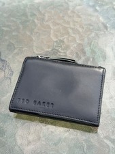 Ted Baker Men’s Leather Wallet | Black & Dark Green